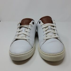 Ted Baker London White and Brown Sneakers